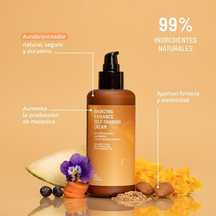 Crema Autoabbronzante Bronzing Radiance 200ml - Freshly Cosmetics - 4