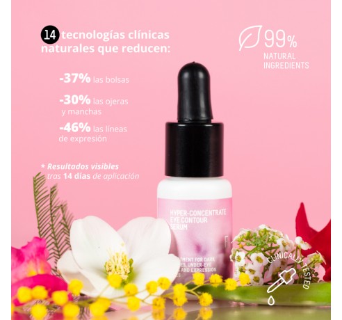 Siero iper-concentrato per il contorno occhi 15ml - Freshly Cosmetics - 2