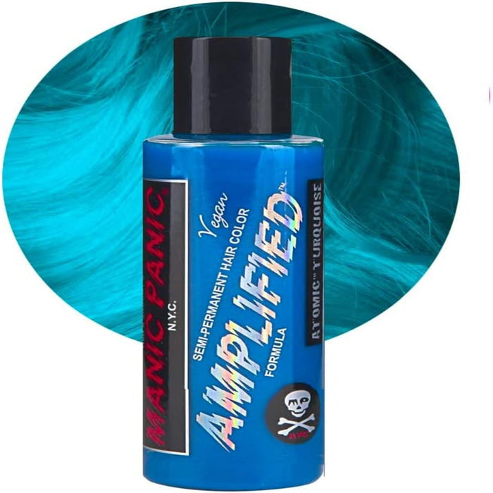 Tintura Fantasia Semi-Permanente Amplificata - Manic Panic : Atomic Turquoise - 1
