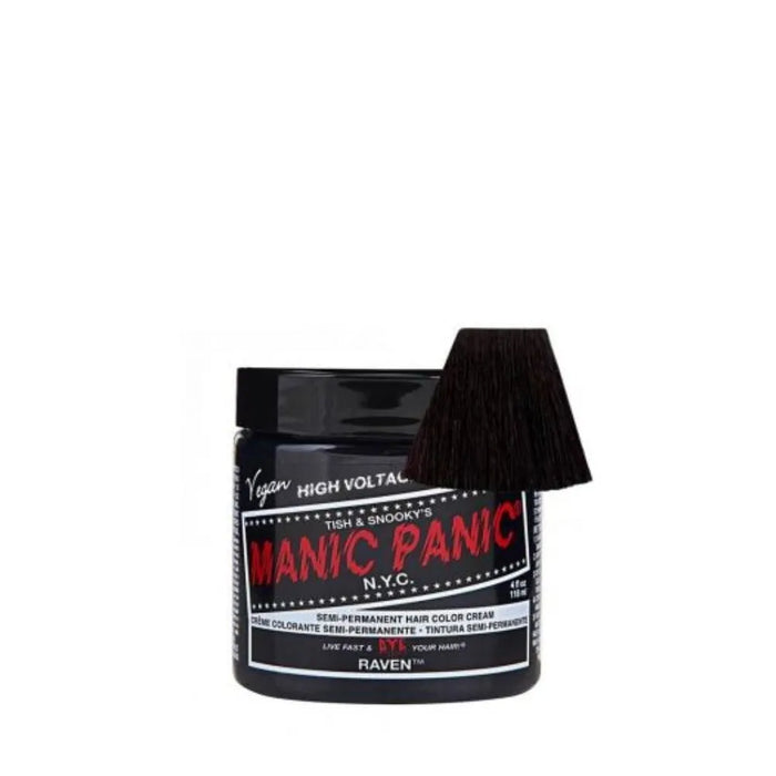 Tintura semipermanente classica 118ml - Manic Panic : Raven - 1