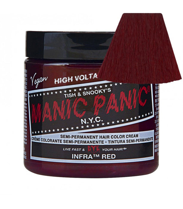 Tintura semipermanente classica 118ml - Manic Panic : Infra Red - 1