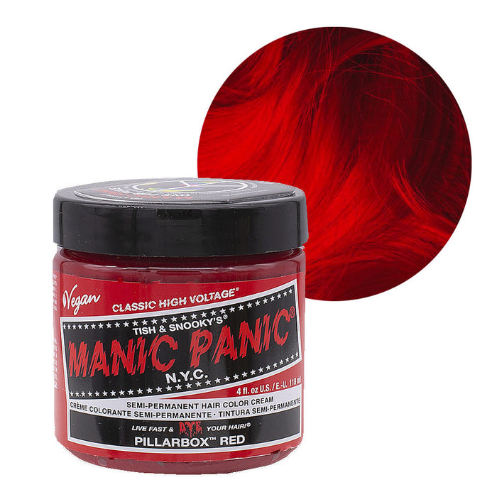 Tintura semipermanente classica 118ml - Manic Panic : Pillarbox Red - 1