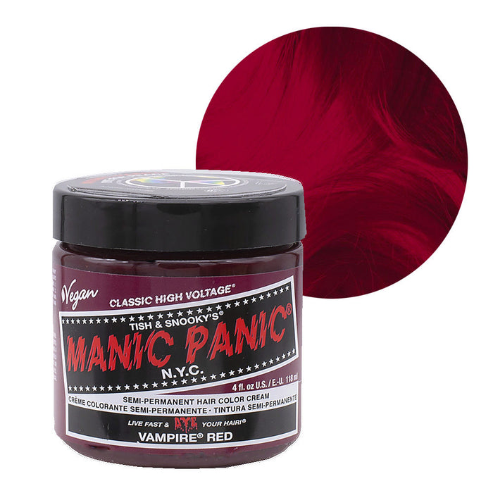 Tintura semipermanente classica 118ml - Manic Panic : Vampire Red - 1