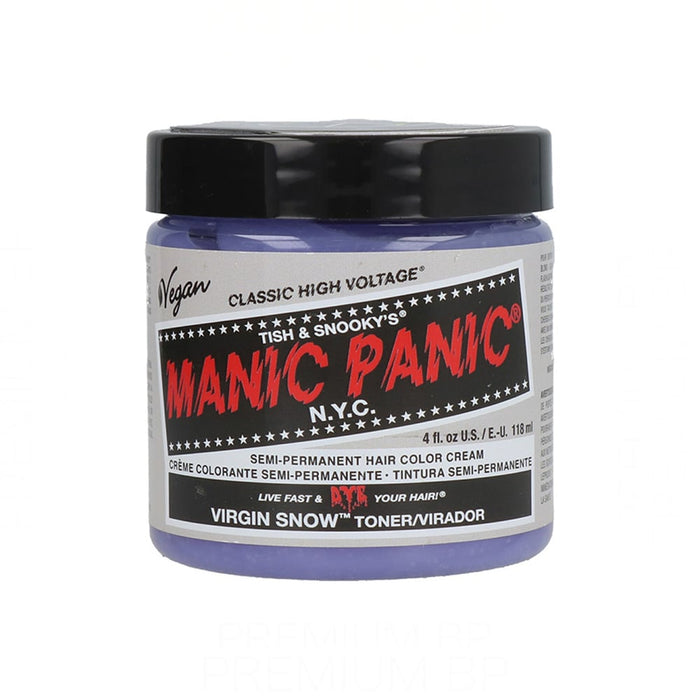 Tintura semipermanente classica 118ml - Manic Panic : Matizador Virgin Snow - 1