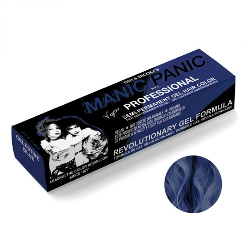 Tintura professionale semipermanente fantasia 90ml - Manic Panic: Celestine Blue - 2