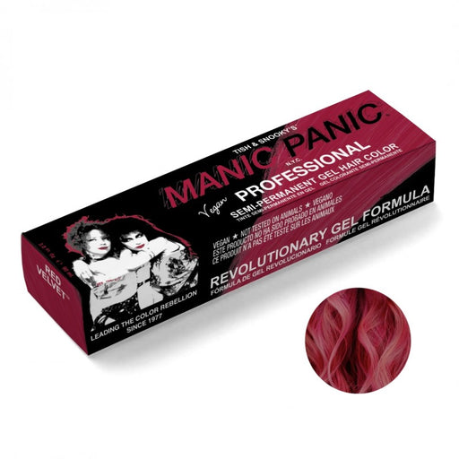 Tintura professionale semipermanente fantasia 90ml - Manic Panic: Red Velvet - 1