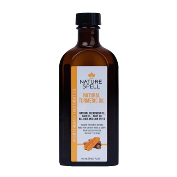 Trattamento all'olio di curcuma per capelli e corpo 150 ml - Nature Spell - 1
