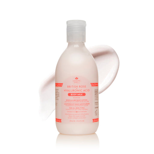 Latte Corpo alla Rosa e Acido Ialuronico 276 ml - Nature Spell - 1