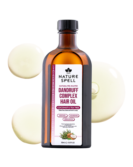 Olio per capelli al complesso antiforfora - 150ml - Nature Spell - 1