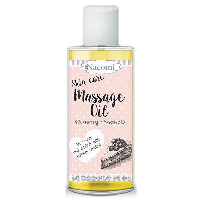 Olio da massaggio - Cheesecake ai mirtilli - Nacomi - 1