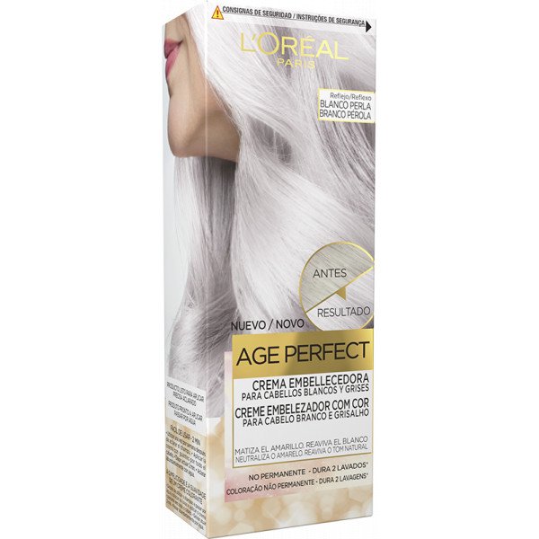 Age Perfect Crema Sbiancante con Colore 01-Perla Bianca - L'oreal Expert Professionnel - 1