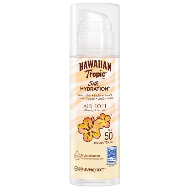 Silk Face Sun Lotion Spf30 50 ml - Hawaiian Tropic - 1