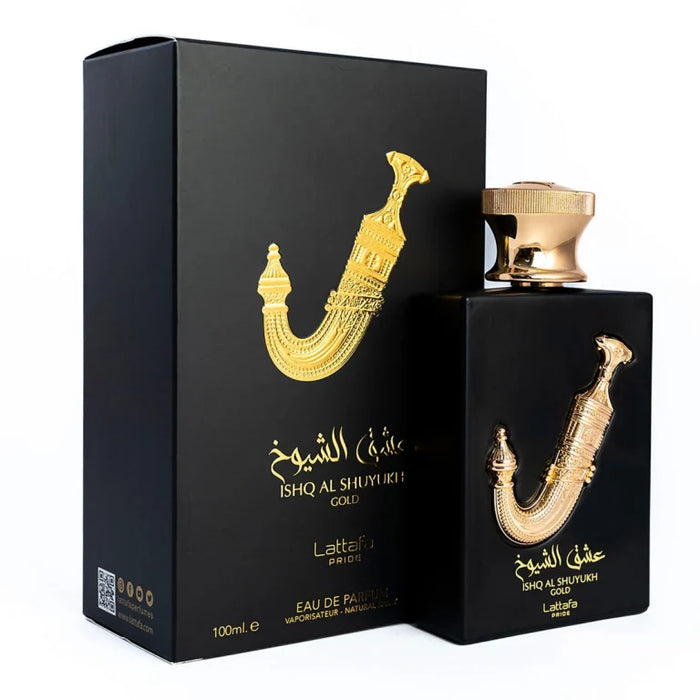 Ishq al Shuyukh Gold Eau de Parfum 100ml Vaporizzatore - Lattafa - 1