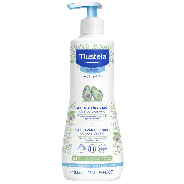 Gel Doccia Delicato per Bambini - Mustela : 500 ml - 1