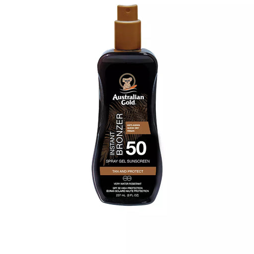 Gel Spray Solare Autoabbronzante Abbronzante Istantaneo - Australian Gold : SPF50 237ml - 1