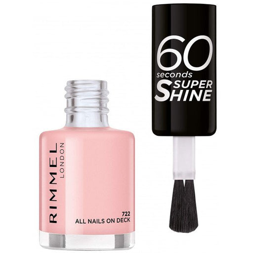 60 Seconds Super Shine 722-all Nails on Deck 8 ml - Rimmel London - 1