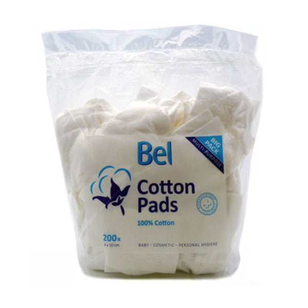 Dischetti di cotone 100% cotone 8x10 cm 200 unità - Bel - 1