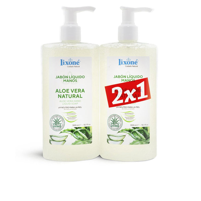 Lotto di 2 pezzi di sapone naturale all'aloe vera - Lixone - 1