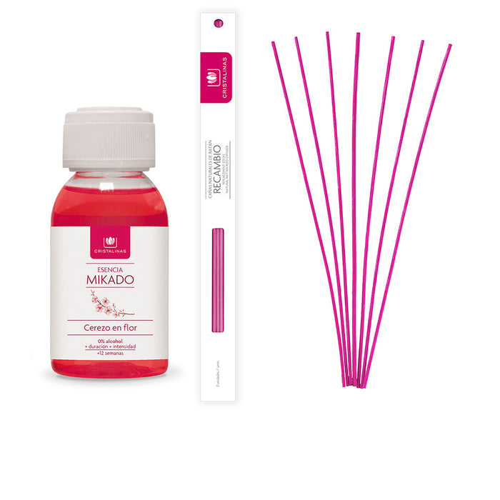 Mikado Ricarica Essenza #ciliegio in fiore 100 ml - Cristalinas - 1