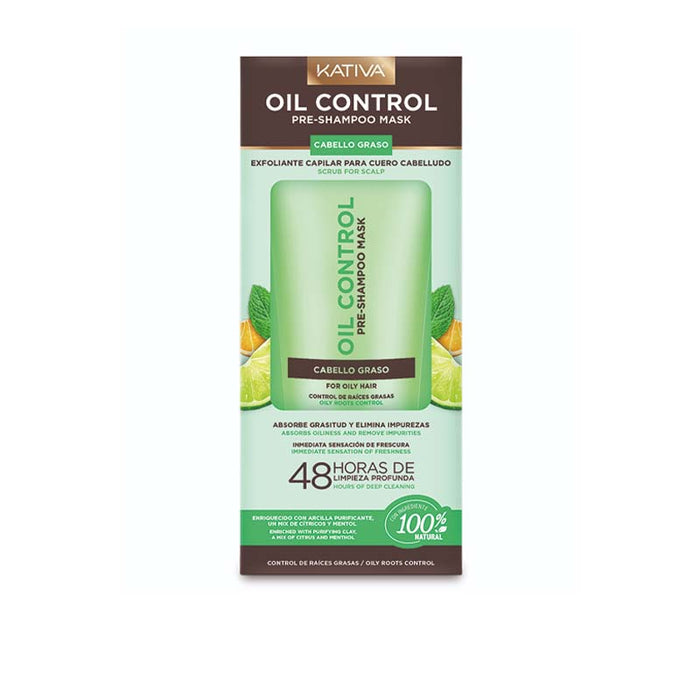 Oil Control Maschera Pre-shampoo 200 ml - Kativa - 1