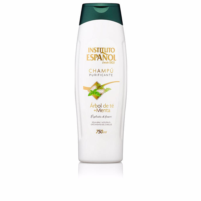 Shampoo Purificante Albero di Tè + Menta 750 ml - Instituto Español - 1