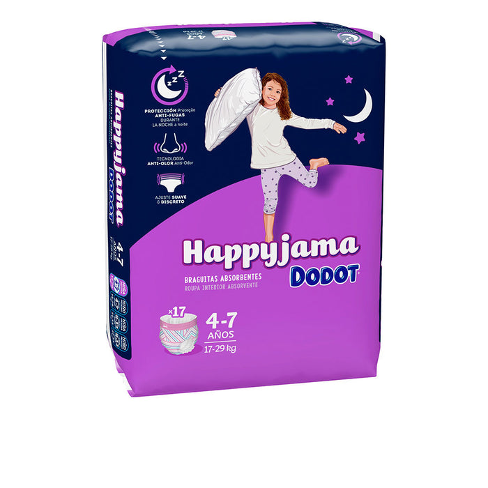 Happyjama Ragazza T-7 Mutandina 4-7 Anni 17 Pz - Dodot - 1