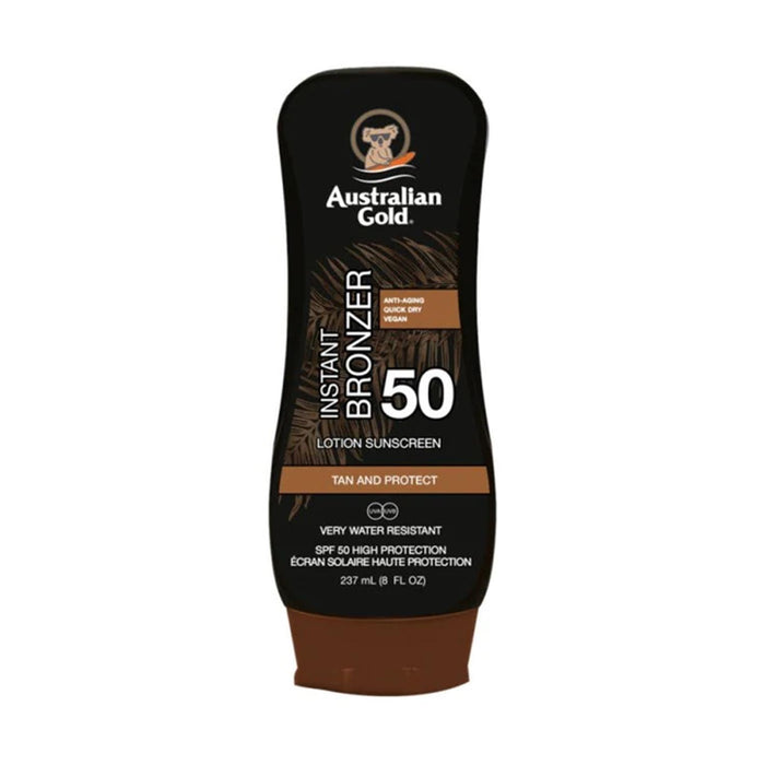 Lozione Protezione Solare Spf50 con Effetto Abbronzante 237 ml - Australian Gold - 1