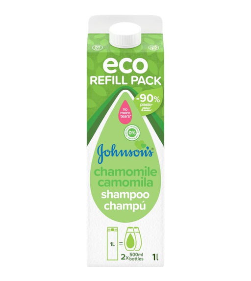 Shampoo Eco Ricarica Pack Baby Camomilla 1000 ml - Johnson's - 1