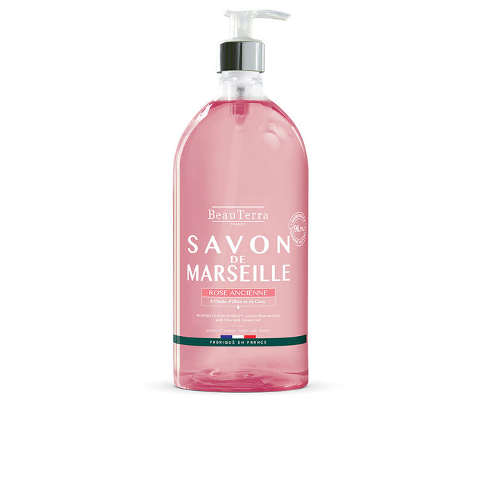 Marseille Sapone Rosa Antica 1000 ml - Beauterra - 1