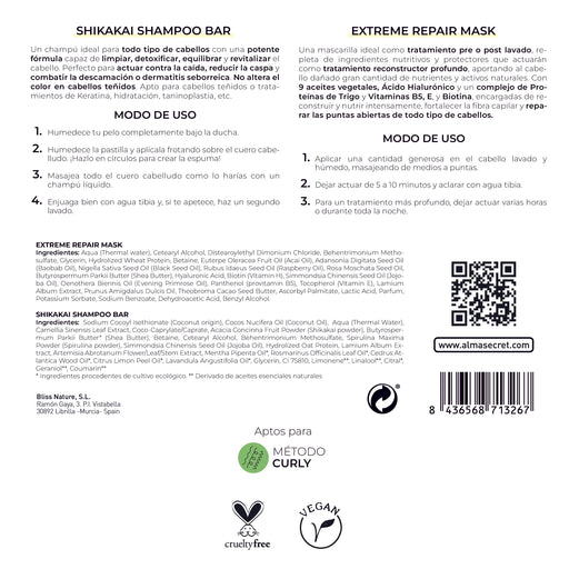 Set di Cura per Capelli 2 Pezzi - Alma Secret - 2