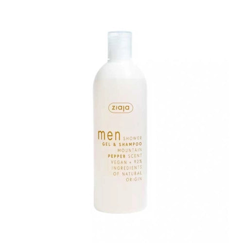 Uomo Gel Doccia e Shampoo Mountain Pepper 400 ml - Ziaja - 1