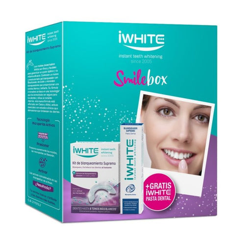 Iwhite 2 Kit Sbiancante Denti - Iwhite : 10 unidades + regalo - 1