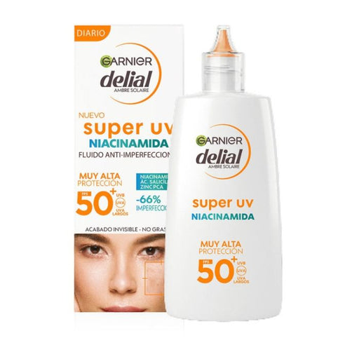 Delial Super Uv Niacinamide Anti-imperfezioni Spf50+ 40 ml - Garnier - 1