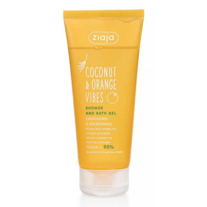 Cocco & Arancia Vibes Gel Doccia e Bagno Energizzante e Rinfrescante 200 ml - Ziaja - 1