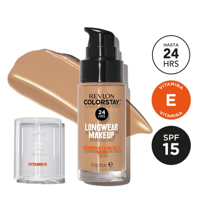 Fondotinta Opaco Colorstay - Revlon : 350-rich tan - 1
