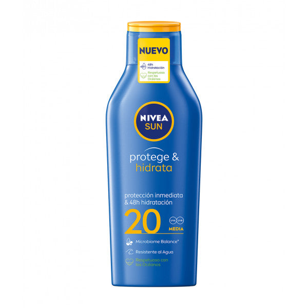 Sun Protector Hidratante Leche Spf20 400 ml - Nivea - 1