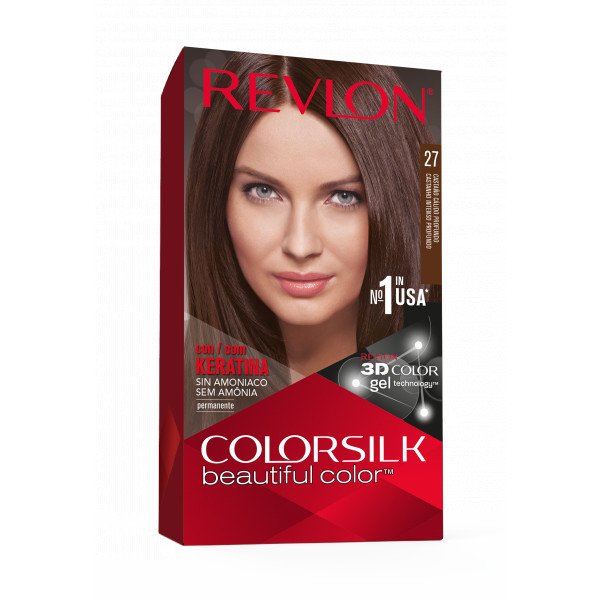 Colorsilk Tinte  27-castaño Calido Profundo - Revlon - 1