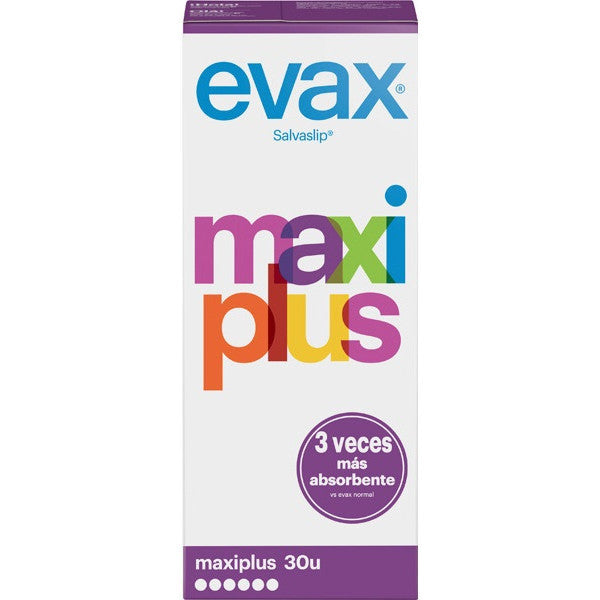 Protector Salvaslip Maxiplus 30 Uds - Evax - 1