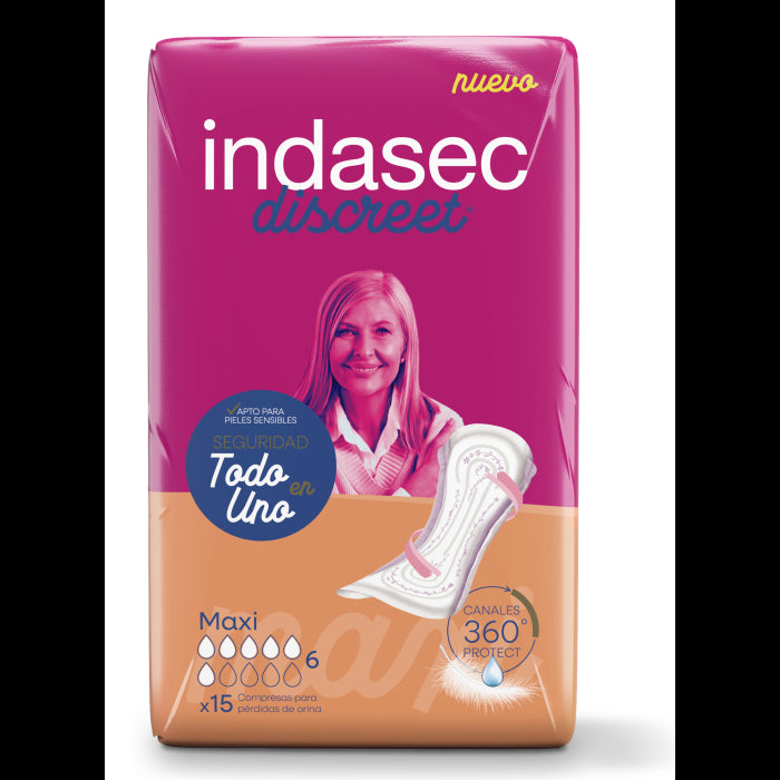 Maxi compresse per perdite di urina - Indasec - 1
