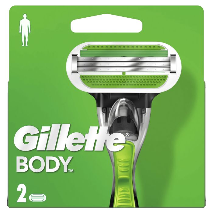 Recambio Cuchilla de Afeitar Desechable Gillete Body 2 Uds - Gillette - 1
