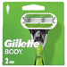 Recambio Cuchilla de Afeitar Desechable Gillete Body 2 Uds - Gillette - 1