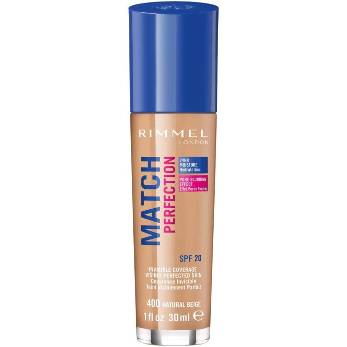Fondotinta Match Perfezione - Rimmel London : 400-natural beige - 1