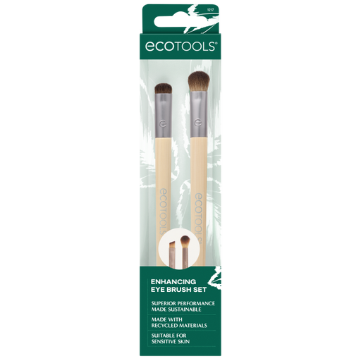 Set Duo per migliorare gli occhi - Duo di pennelli per occhi a doppia estremità - Ecotools - 1