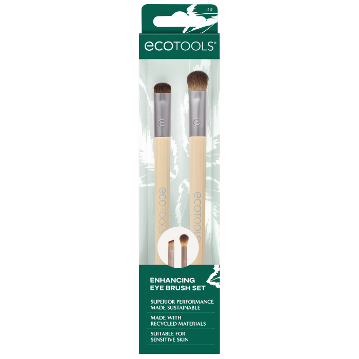 Set Duo per migliorare gli occhi - Duo di pennelli per occhi a doppia estremità - Ecotools - 1