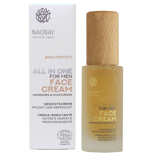 Crema Energizzante Uomo - Tutto in Uno - Naobay - 1