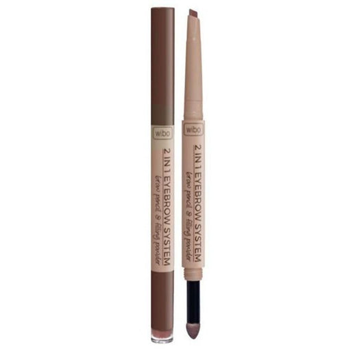 Matita per sopracciglia - Matita per sopracciglia 2 in 1 - Wibo : 2 en 1 Eyebrow Pencil - 1 - 1