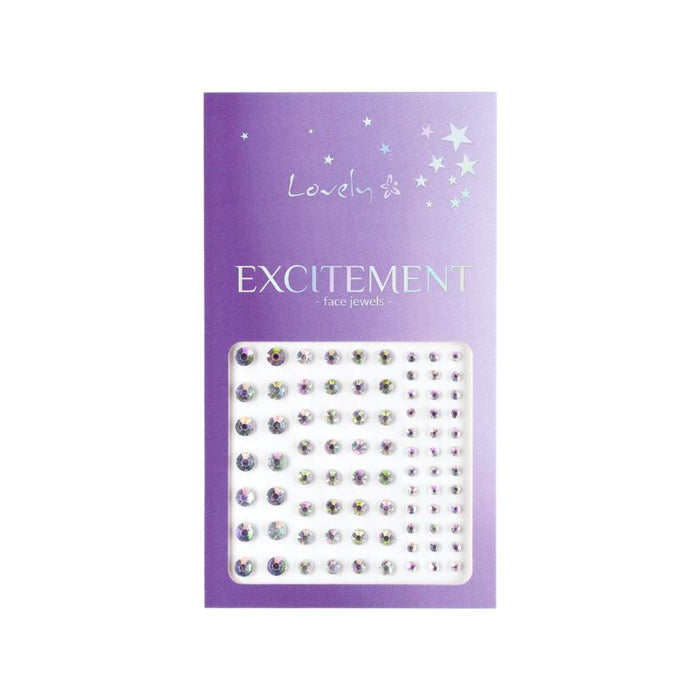 Pietre adesive facciali - Eccitazione - Lovely - 1