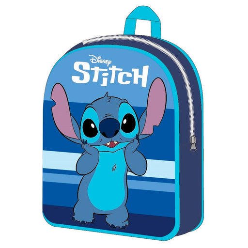 Zaino Stitch - Blu con strisce - 30cm - Disney - 1