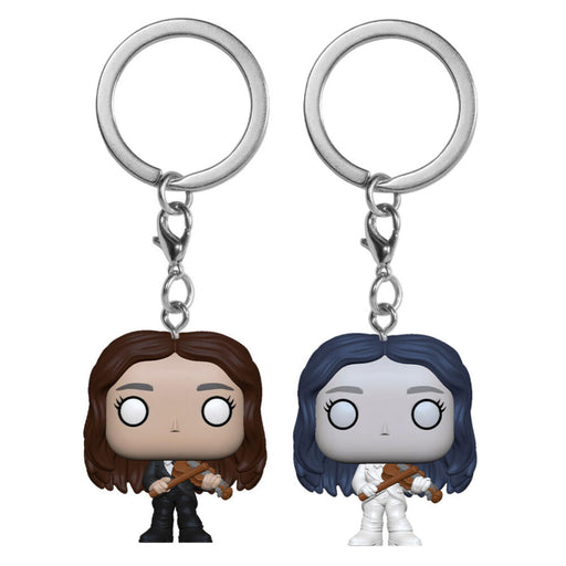 Portachiavi Pocket Pop Umbrella Academy Vanya + Chase - Funko - 1