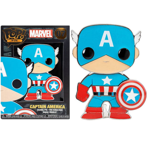 Pop Pin Marvel Capitan America 10cm - Funko - 1